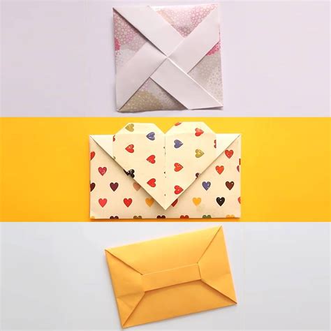 3 Envelopes Para Fazer Com Dobradura Ideias Incríveis Para Você Tutoriais