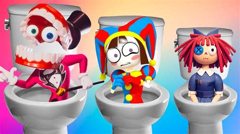 How To Get The Amazing Digital Circus Pomni Skibidi Toilet At Am No