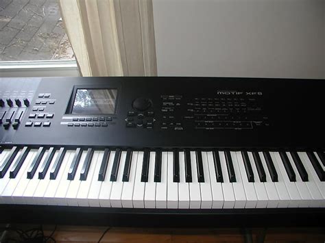 Yamaha Motif Xf8 88 Key Workstation Keyboard Reverb