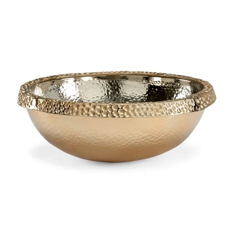 Wildwood Metal Decorative Bowl In Polished Nickel Perigold