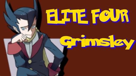 Pokemon Black Elite Four Battle 2 Grimsley Battle Youtube