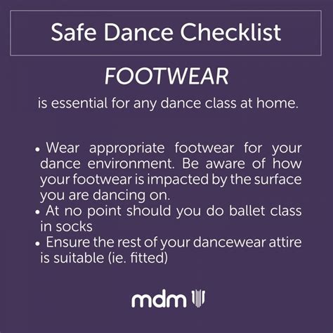 Safe Dance Practice At Home Mdm