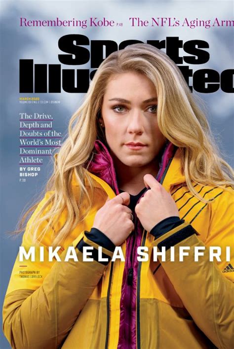 I'm not sure which skis i'm using. MIKAELA SHIFFRIN in Sports Illustrated Magazine, March ...