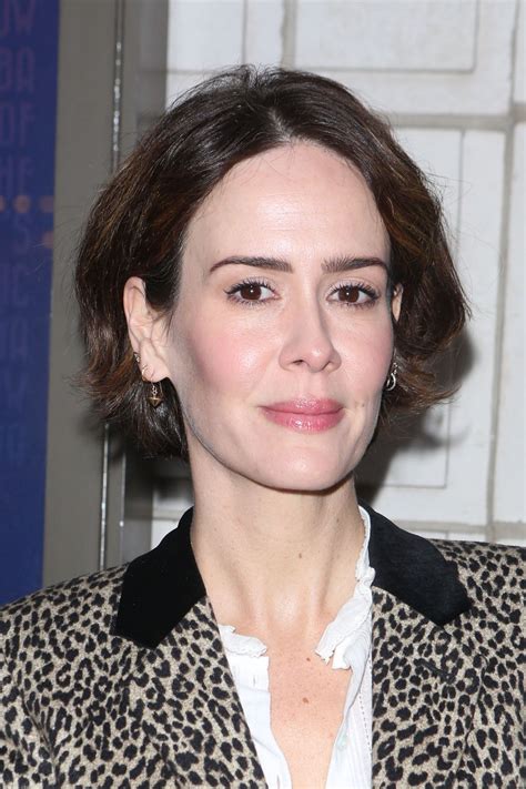 Sarah paulson just shared one amazing tale of rejection while at a party when she was just starting out in hollywood. SARAH PAULSON at The Little Foxes Play Opening Night in ...