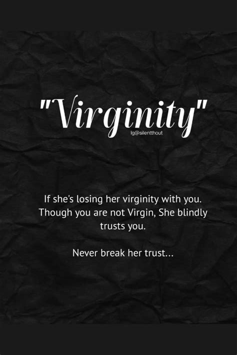 If She S Losing Her Virginity With You Though You Are Not Virgin She
