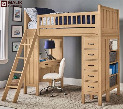 You will find the corner bunk beds in a large variety of appealing designs and styles. Bunk Bed With Desk And Storage | Loft Bed | Malik Furniture