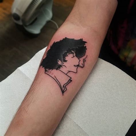 The vision of ministry ink is real simple. Spike Spiegel by Alec Del at Fish Ladder Tattoo Company in ...