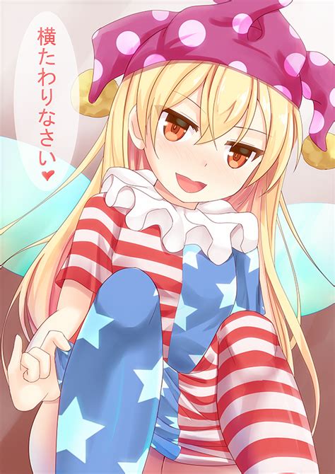 pin by phoenixwing on clownpiece touhou project 東方project american flag shirt anime