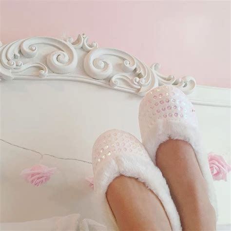 Romantic Lifestyle Girly Slippers Comfy Cozy