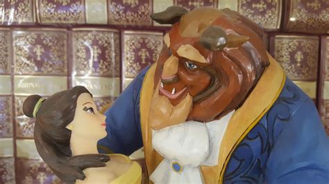 Disney Traditions by Jim Shore - Beauty and the Beast - YouTube