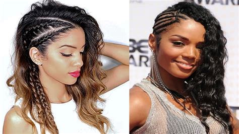 For this look, the hair sits simply above the shoulders and options gorgeous cornrow braids hairstyles with beads on the ends. 100 Side Braid Hairstyles for Long Hair for Stylish Ladies ...