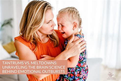 Tantrums vs. Meltdowns: Unraveling the Brain Science Behind Emotional