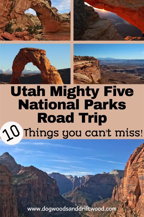 Utah Mighty 5 National Park Road Trip 10 Things You Cant Miss
