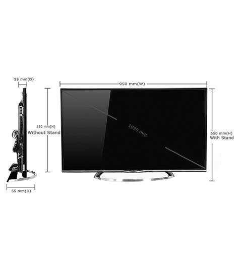 40 centimeters is equal to how many inches? Micromax 42C0050UHD 106 cm (42) 4K (Ultra HD) Smart LED TV ...