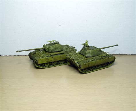 Aurelius Legion German Panther With Zimmerit Ww2 172 Scale