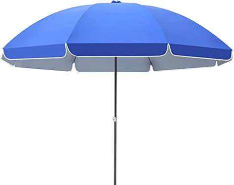 Pool Umbrella Upf 50 Height Adjustable Round Parasol