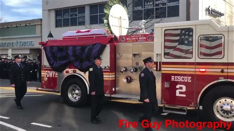 Long Island Firefighter Billy Moon Final Ride Youtube