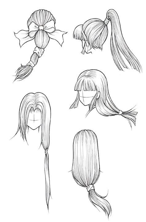 However, if you break it down into its basic components, the process of drawing anime hair like real hair, anime hair is composed of many strands. Kanji de Manga Vol 3 cover image | Dessin de cheveux