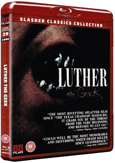 Luther The Geek Blu Ray Free Shipping Over Hmv Store