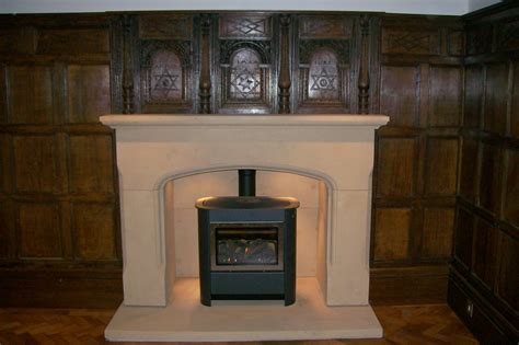 Limestone fire surrounds and hearths can bring a unique touch to any home. Fireplaces, Fire Surrounds & Stone Hearths | JB Stone Masonry
