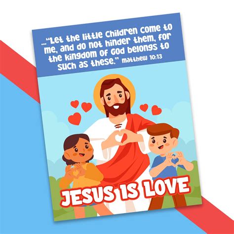 Jesus Is Love Poster • Ministryark