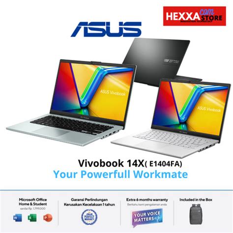 Jual Asus Vivobook Go 14 E1404fa Ryzen 3 7320u 8gb 256512gb 14fhd W11 Ohs Kota Kediri