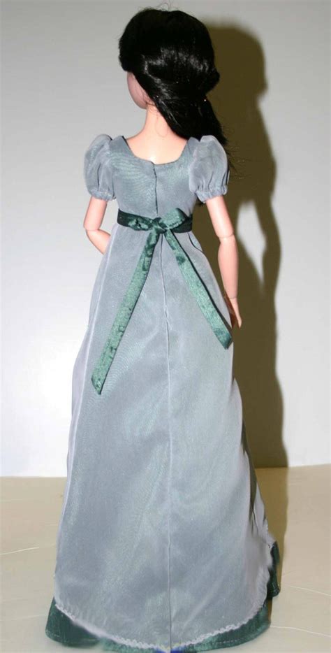 pdf regency dress doll clothes sewing pattern for 15 75 etsy