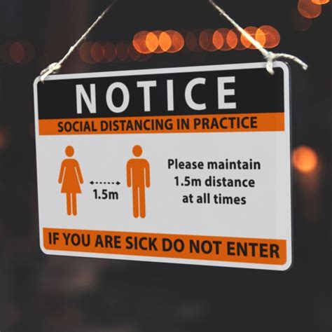 Social Distancing Signs Wrap Craft Vehicle Signage Hobart