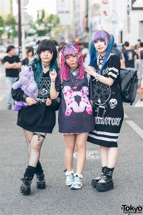 Harajuku Girls W Colorful Hairstyles In Candye Syrup Listen Flavor