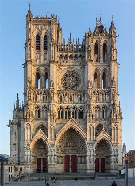 Amiens Cathedral France Gothic Cathedrals Cathedral Architecture