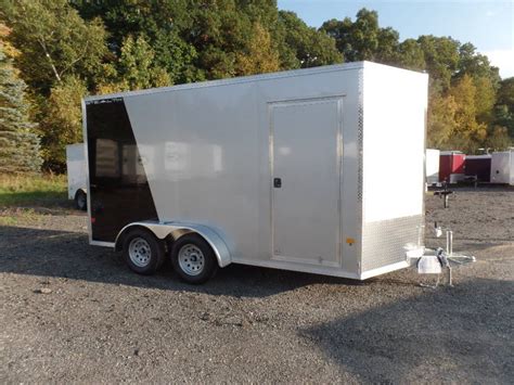 Gallery More On Order 7x14 Enclosed Trailer All Aluminum Frame
