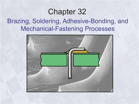 Pdf Brazing Soldering Adhesive Bonding And Mechanical Dantn
