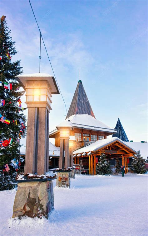 Premium Photo Santa Claus Village Of Rovaniemi Of Finland Lapland