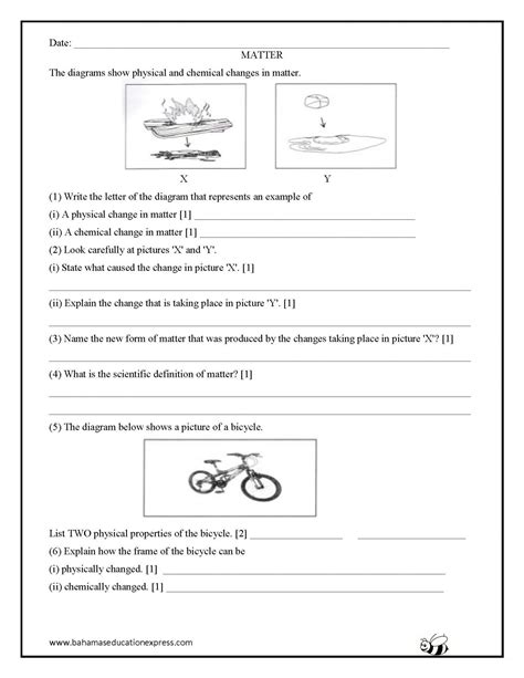 Glat Grade 6 Science Structured Questions 1 And Answers The Student Shed