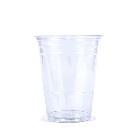 Vaso Desechable Transparente De PET Biodegradable 16 Oz BioCup