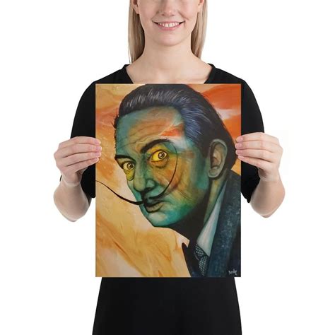 Ghost Of Salvador Dali Poster In 2021 Salvador Dali Dali Poster