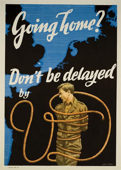 The History Of Sex Education Misogynistic Venereal Disease Posters From World War 2
