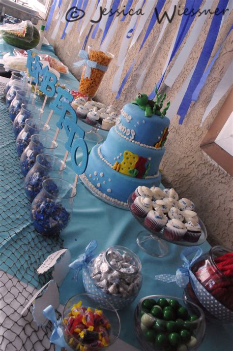 Under The Sea Themed Baby Shower To Welcome Baby Humberto The Sweets