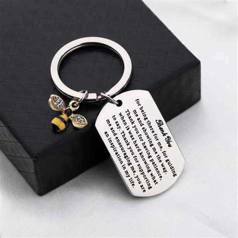 Buy FUSTMW Mentor Gift Boss Appreciation Gift Mentor Keychain Thank You