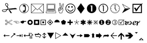 Beyond The Bullets 6 Great Uses For Dingbat Fonts E Learning Heroes