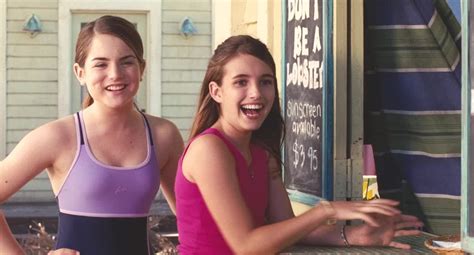 Emma Roberts In The Film Aquamarine 2006 With Johanna Levesque And