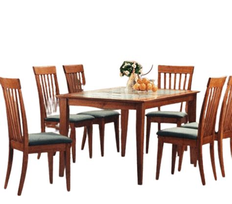 Kingston 6 Seater Wooden Dining Set Furniture Walay