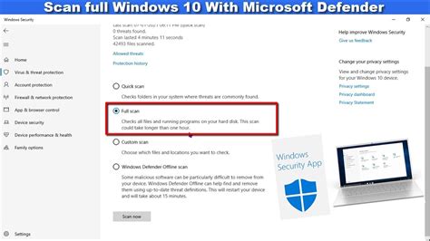 How To Run Full Virus Scan With Microsoft Defender Antivirus On Windows