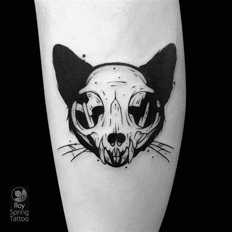 Roy Vekslers Instagram Profile Post Cat Skull For Maayanbeteamim