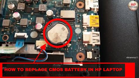 How To Replace Cmos Battery In Hp Laptop Change Cmos Battery Cmos
