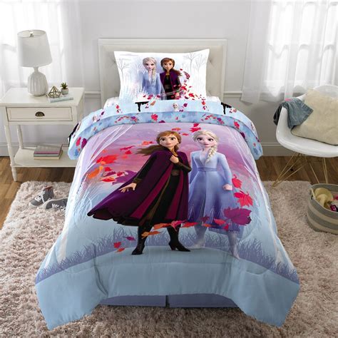 These reversible solid color comforters are the perfect way to add color to your room as simply as flipping the comforter over. Franco Manufacturing Frozen 2 Fall Foliage Reversible ...