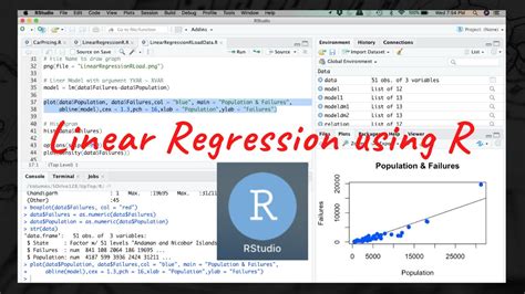 Linear Regression Using R Studio Youtube