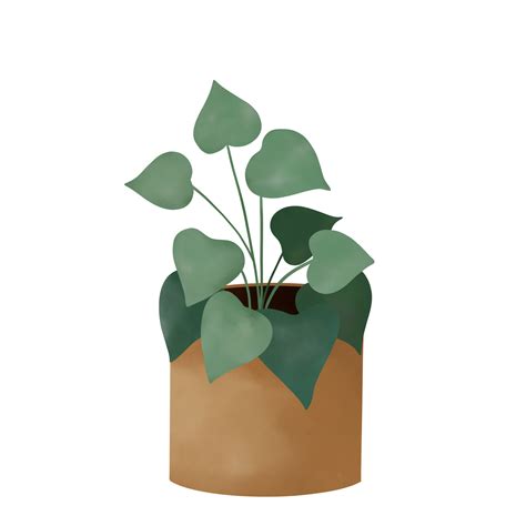 Free Potted Plants Illustration House Plants 15341589 Png With