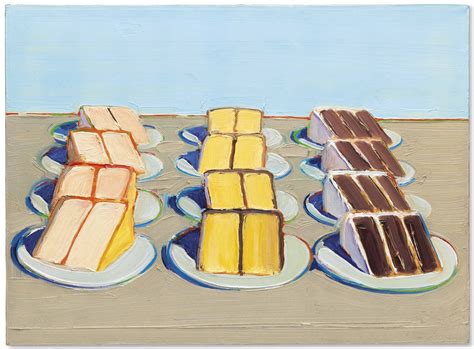 Wayne Thiebaud Ο ζωγράφος των πιο λαχταριστών γλυκών γίνεται ετών ελcblog exhibitionism