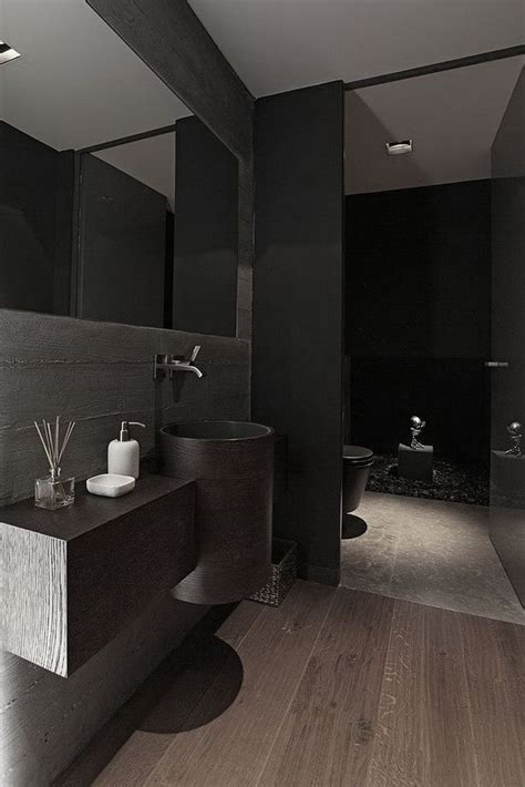 Dark Moody Bathroom Designs That Impress Bathroom Design Black Modern Bathroom Plan